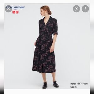 Uniqlo dress Ines de la Fressange